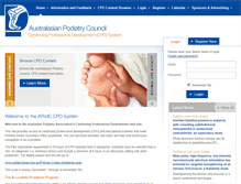 Tablet Screenshot of cpd.apodc.com.au